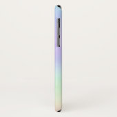  Pastel Ombre Rainbow Swirl Name Girly Case-Mate iPhone Case (Achterkant/links)