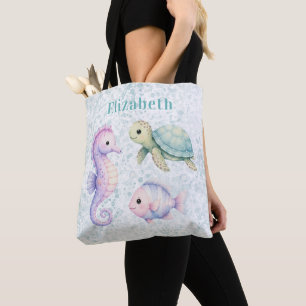 Pastel Onder De Zee Baby Shower Cadeau Draagtas