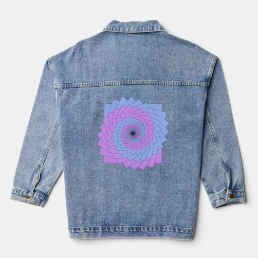 Pastel Oneindigheid Denim Jacket (Achterkant)