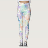 Pastel ontwerp leggings (Voorkant)