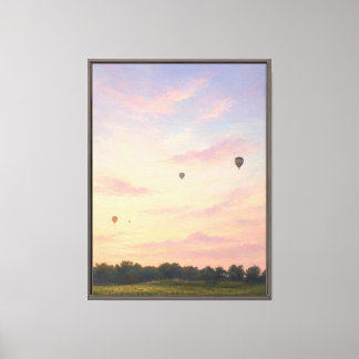 Pastel Opstijging Canvas Afdruk