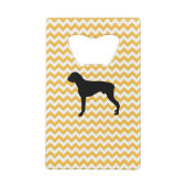 Pastel Orange Chevron Avec Boxer Silhouette (Dos)