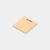 Pastel Oranje/geel Post-it® Notes (Schuin)