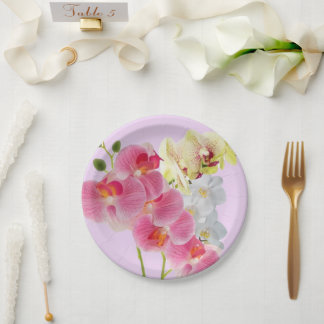 Pastel Orchideeën Bord