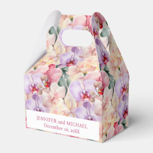 Pastel Orchids Ballotins d'aquarelle