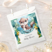 Pastel Otter Baby shower Bedankzakje (Geknipt)