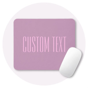 Pastel Paars & Licht Roze Moderne Bewerkbare Tek Muismat