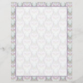 Pastel Paars Oracle Owl Patroon (Voorkant)