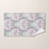 Pastel Paars Oracle Owl Patroon Bad Handdoek (Handdoek)