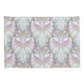 Pastel Paars Oracle Owl Patroon Kussensloop (Achterkant-Rechts)