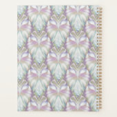 Pastel Paars Oracle Owl Patroon Planner (Achterkant)