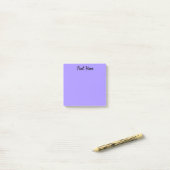 Pastel Paars Post-it® Notes (Op bureau)