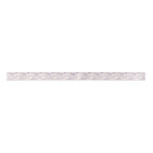 Pastel Paarse Bloemen Lint (Voorkant)