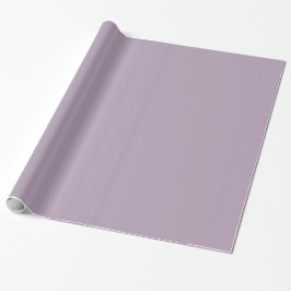 Pastel Paarse effen kleur glanzend of mat Cadeaupapier