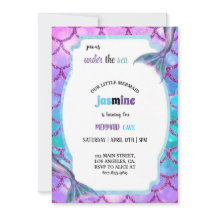 pastel paarse en blauwe zeemeermin verjaardagsfees