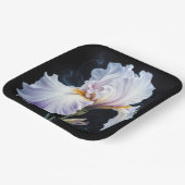 Pastel Paarse Iris Blossom Papieren Bordje (Gebogen)