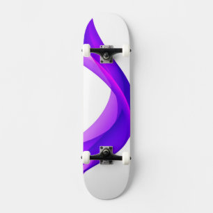 Pastel paarse kleur skateboard