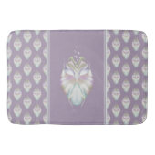 Pastel Paarse Oracle Owl Badmat (Voorkant)