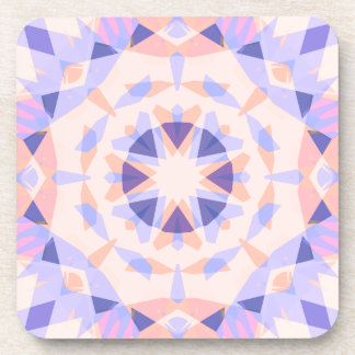  pastel Paarse perzik ster meisjes decoratief Bier Onderzetter