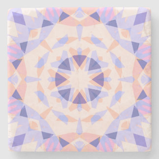 pastel Paarse perzik ster meisjes decoratief Stenen Onderzetter