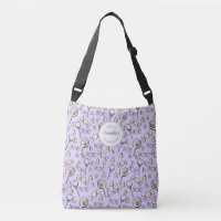 Pastel Paarse Zoete Kleine Tas