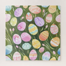 Pastel Paaseieren | Mooie Lente Waterverf