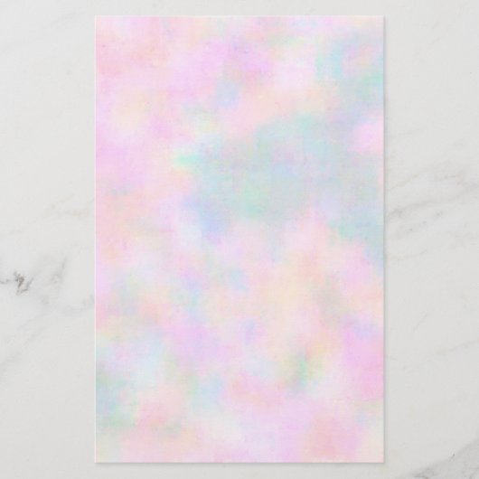 Pastel Paint Briefpapier (Voorkant)
