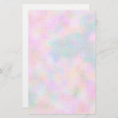 Pastel Paint Briefpapier (Voorkant / Achterkant)