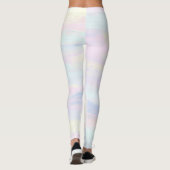 Pastel Paint Strokes Leggings (Dos)