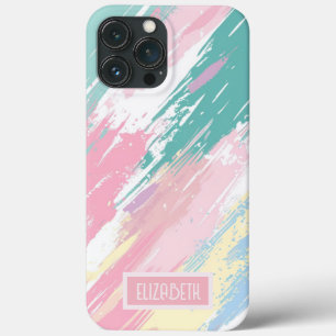 Pastel Paint Strokes Motif iPhone / coque ipad