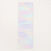 Pastel Paint Strokes Yogamat (Voorkant)