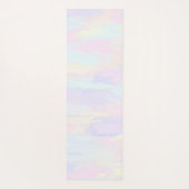 Pastel Paint Strokes Yogamat (Achterkant)