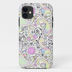 Pastel paisley iPhone 11 hoesje