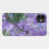 Pastel Pale Violet Jacaranda Fleur iPhone 11 Coque (Dos (Horizontal))