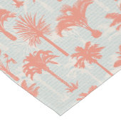 Pastel palmboom patroon medium tafelloper (Hoek)