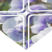 Pastel Pansies Korte Tafelloper (Hoek)