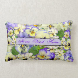 Pastel Pansies Kussen