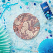 pastel papieren bordje (Feest)