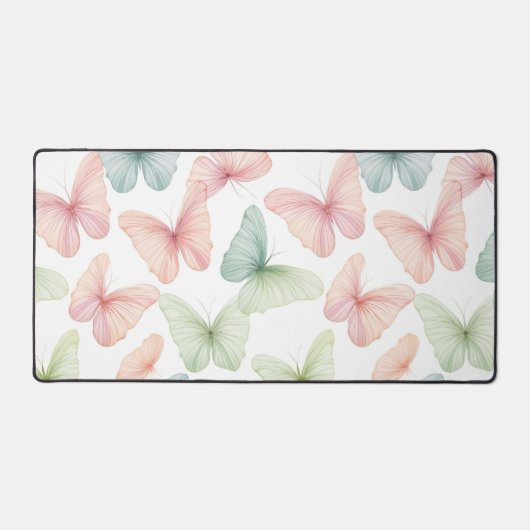 Pastel Papillon de bureau Mat (Recto)