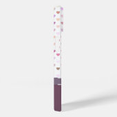 Pastel Passion Hearts Persoonlijke naam Case-Mate iPhone Case (Achterkant / Rechts)