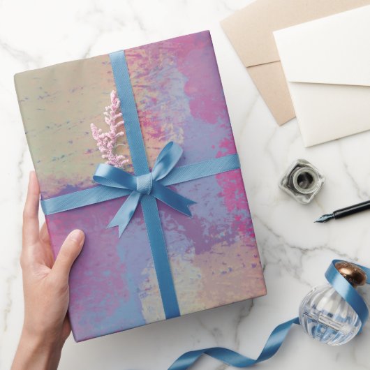 Pastel Patchwork Abstract Dreamweaver-design Cadeaupapier (Geschenken)