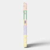 Pastel Patchwork Case-Mate iPhone Case (Achterkant / Links)