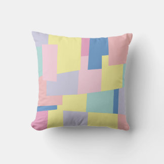 Pastel Patchwork Pillow Kussen