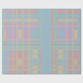 Pastel patroon cadeaupapier