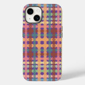 Pastel-patroonpatroon gekleurd Case-Mate iPhone case (Achterkant)