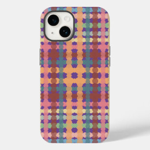 Pastel-patroonpatroon gekleurd Case-Mate iPhone 14 hoesje