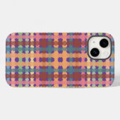 Pastel-patroonpatroon gekleurd Case-Mate iPhone case (Achterkant (horizontaal))