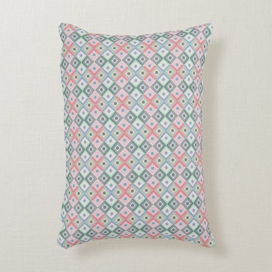 Pastel Pattern Accent Kussen (Voorkant(Verticaal))