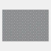 Pastel Pattern of Gray, Pink, Mint Retro Shapes Inpakpapier Vel (Voorkant)