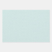 Pastel Pattern of Pink, Mint, Gray Geometric Shape Inpakpapier Vel (Voorkant)